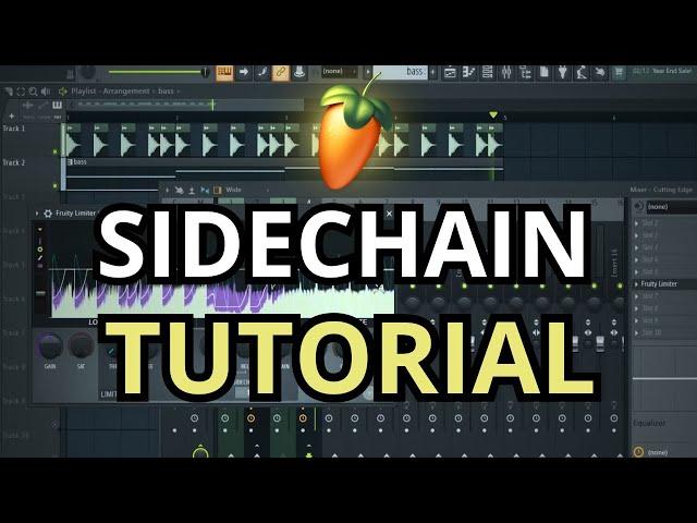 How To SideChain Kick/Bass in FL Studio (Fruity Limiter)
