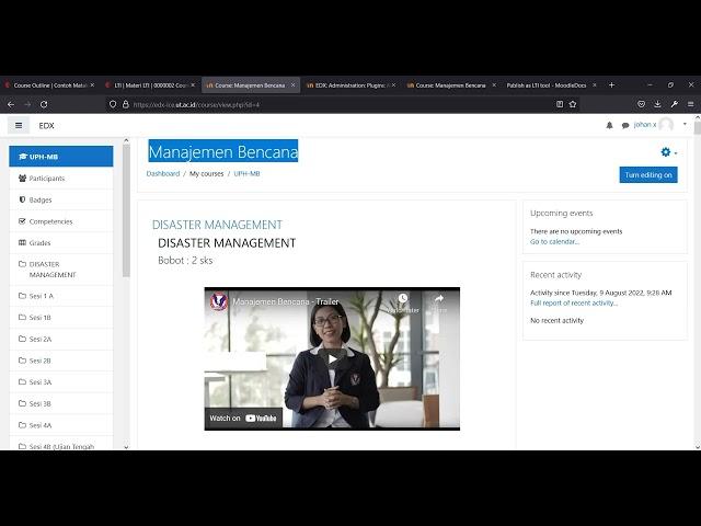 How to connect LMS Moodle to Open edX