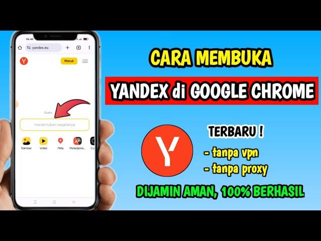 Cara Buka Yandex di Chrome | Cara Membuka Yandex di Google