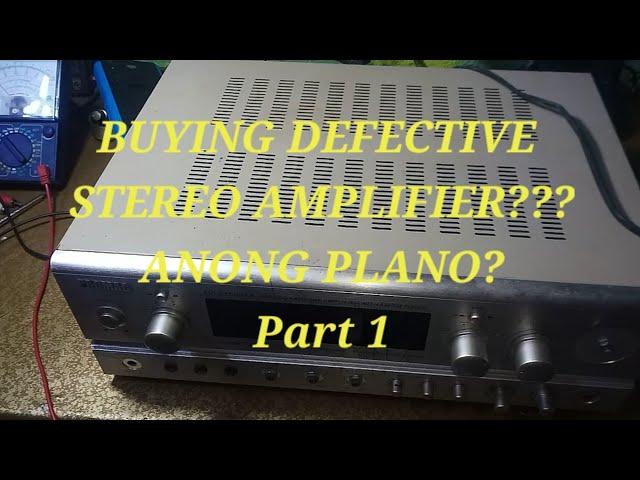 Buying defective stereo amplifier, recycle defective stereo amplifier, #darwin tech basic tutorial