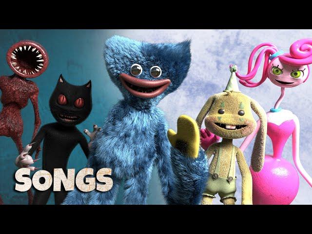  The Best of horror creatures: Huggy Wuggy, Rainbow Friends, Cartoon cat, Doors and others