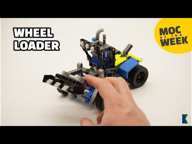 LEGO® Technic Wheel Loader | MOC by Nequmodiva | Stop Motion | 42164 Alternate