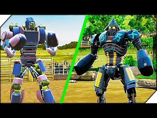 ПРЕВОСХОДСТВО ЗЛЫХ РОБОТОВ - Игра Real Steel World Robot Boxing прохождение # 3 Живая сталь игра.