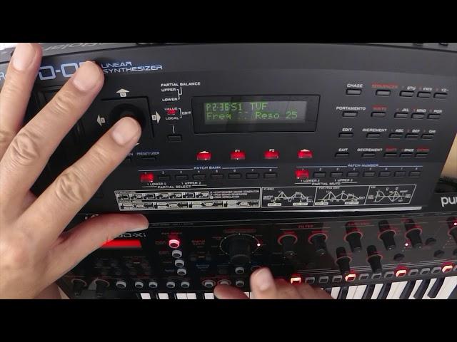 Roland D-05 Sequencer