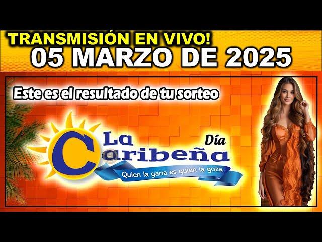 Caribeña día: Resultado CARIBEÑA DIA del MIÉRCOLES 05 de Marzo de 2025.