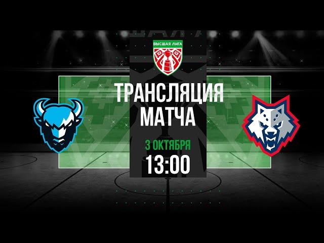 Минские зубры - Белсталь | 03.10.2022 | Высшая лига | Прямая трансляция
