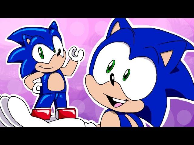 Modern Sonic Meets LEGO Sonic in Sonic Forces