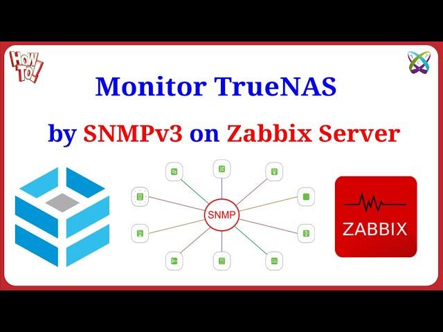 Zabbix - Monitor TrueNAS with SNMPv3 on Zabbix Server