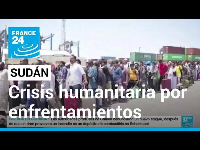 Sudán: la crisis humanitaria que dejan los enfrentamientos entre Ejército y paramilitares