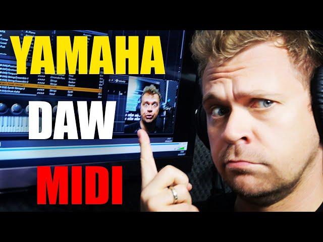 How to use Yamaha Keyboard with DAW