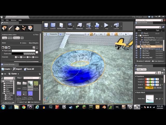 PTV Unreal Engine 4 Material Tutorial 4 (Vertex Painting)