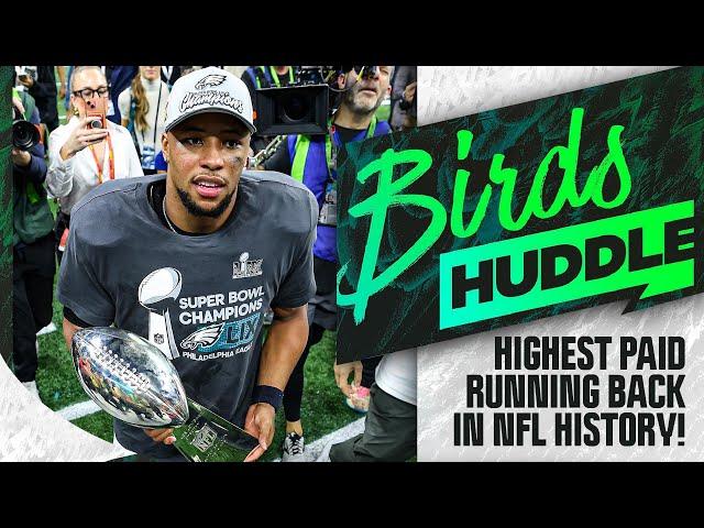 Saquon Barkley deserves EVERY PENNY to be the highest paid running back EVER | Birds Huddle