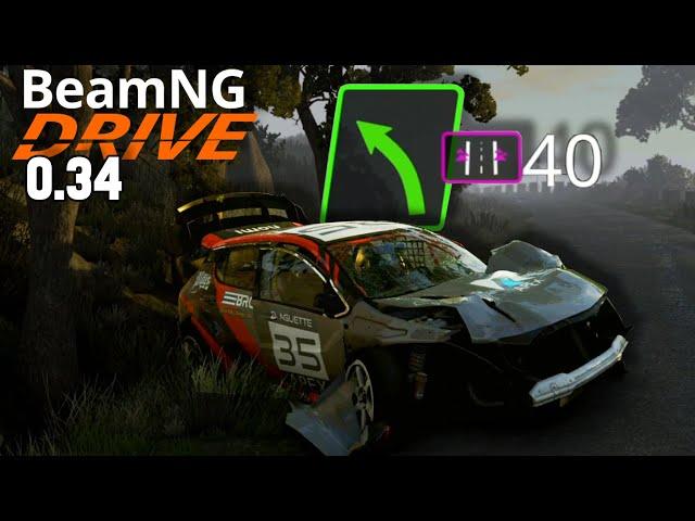 Der NEUE Rallyemodus! - BEAMNG.DRIVE UPDATE 0.34