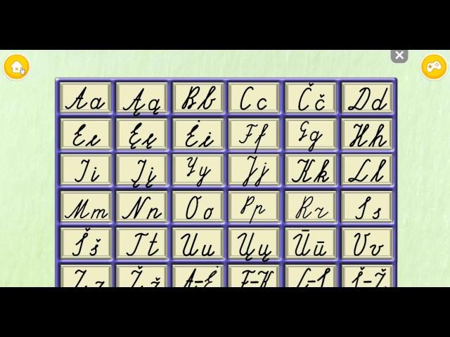 abcč abėcėlė.Spalvink programėlė previu video