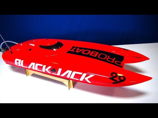 RC ADVENTURES - Unboxing the Blackjack 29 BL Catamaran RTR Radio Control Speed Boat