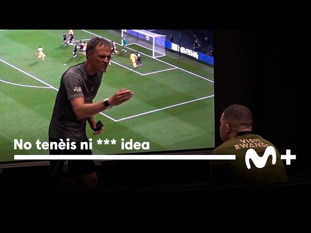 Luis Enrique y Mbappé: “Jordan se ponía a defender como un hijo de ****” | Movistar Plus+