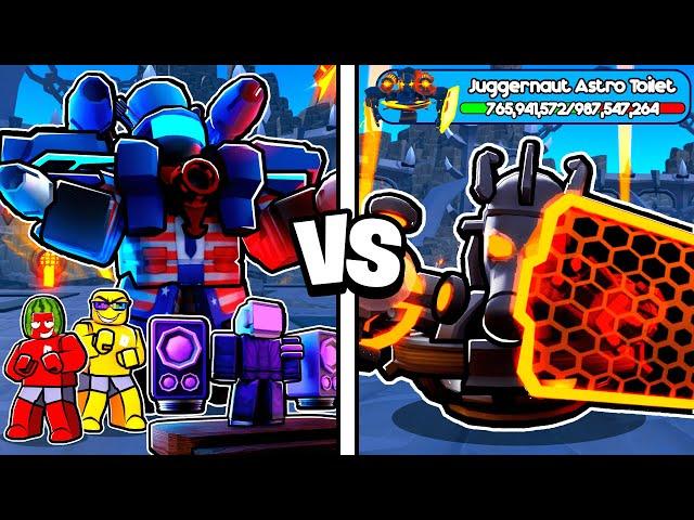 How STRONG is TITAN FIREWORKMAN in Toilet Tower Defense