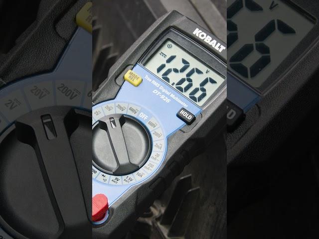 Test Your Car Battery With a Multimeter