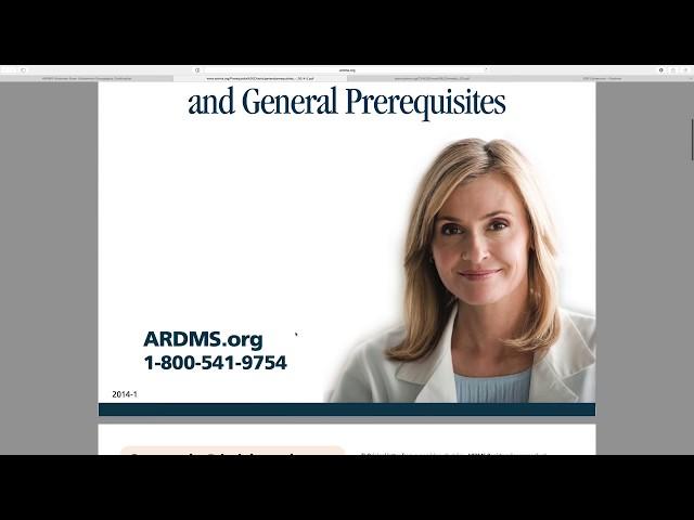 How to get ARDMS RDMS RDCS Certification as a Physician or Medical Student