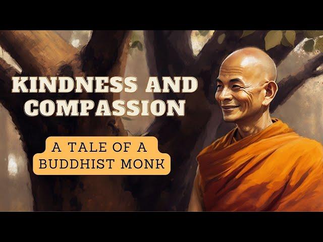 'Kindness and Compassion' - A Tale of a Buddhist Monk | Stories for Teenagers | English Moral Story