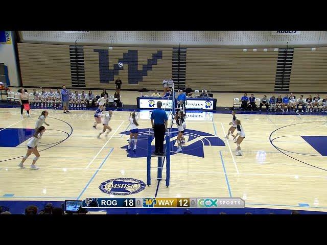 Rogers vs. Wayzata Girls High School Volleyball