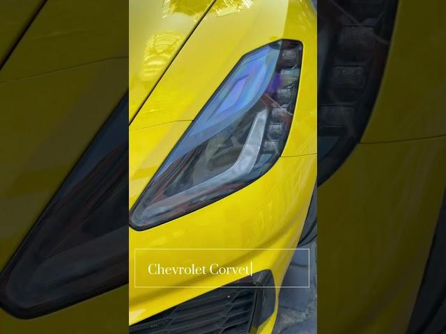A iconic American sports car. The Chevrolet Corvette firstly introduced in 1953
