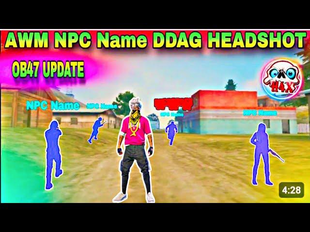 headshot hack free fire  Ob47 Update Drage headshot ff hack l Hologram + Auto headshot config file