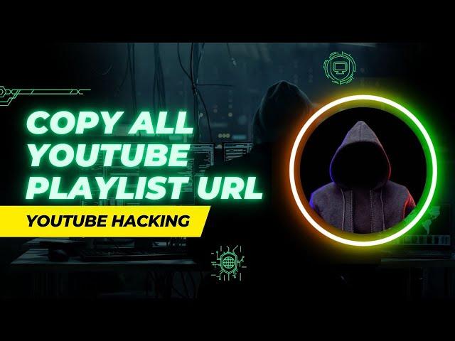 How to Copy All Youtube Playlist Url and Title without Software in 10 seconds #shorts: Interesting