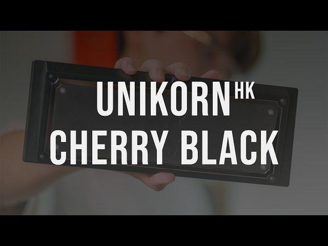 Unikorn - HK version [Black] | Cherry Black | Typing Demo