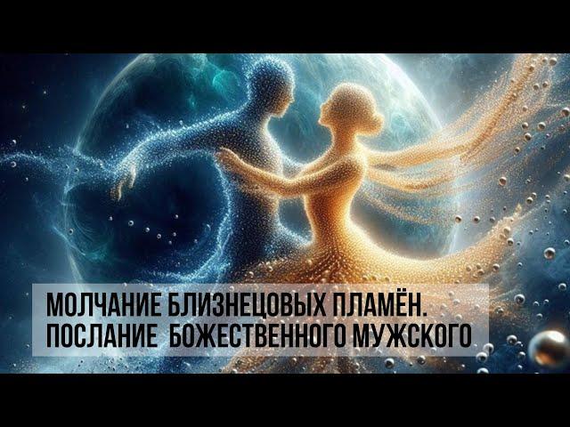 МОЛЧАНИЕ БЛИЗНЕЦОВЫХ ПЛАМЁН. ПОСЛАНИЕ МОЕГО ЛЮБИМОГО #близнецовыепламена #близнецовоепламя