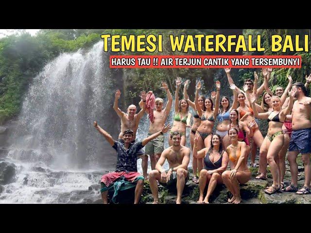 bali !! temesi waterfall bali - gianyar bali now | bali hari ini (7/1/25)