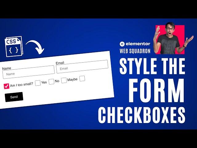 How to Style Elementor Pro Form Checkboxes - Elementor Wordpress Tutorial - Free CSS