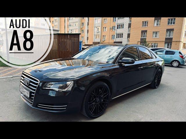 AUDI A8 D4 лучшая в своем классе (ауди а8)