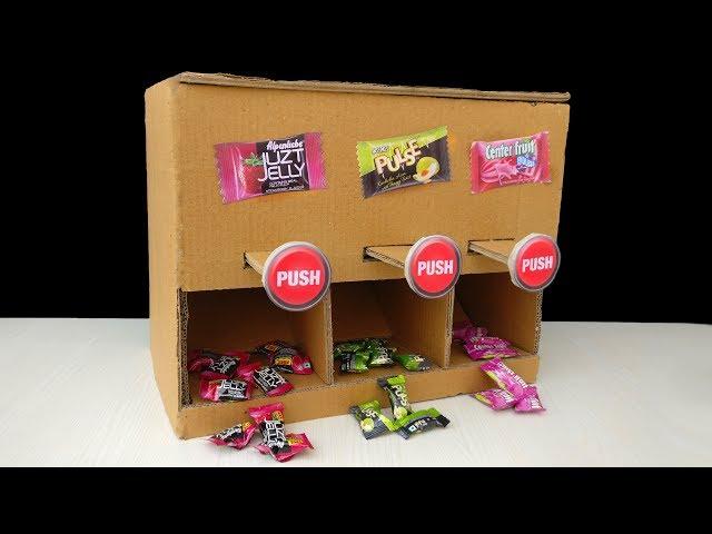 How to Make Candy Vending Machine at Home | DIY Candy Dispenser