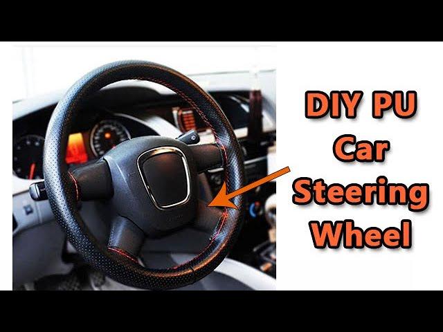 How to DIY Polyurethane PU Integral Skin Car Steering Wheels With PU Foam Injection Machine