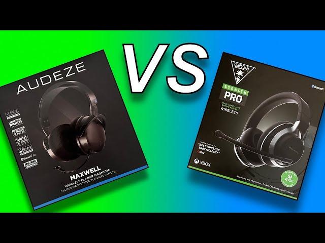 Turtle Beach Stealth Pro VS Audeze Maxwell / DETAILED COMPARISON