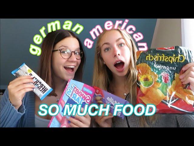 GERMAN AND AMERICAN TEENS SWAP SNACKS