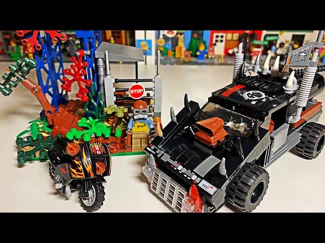 КРУТАЯ ТАЧКА ДЛЯ ЛЕГО ЗОМБИ АПОКАЛИПСИСА и ВЫШКА / Лего / Lego