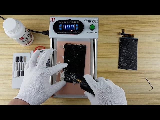 Martview Magic Scrub LCD | How to Remove the LCD OCA Glue by Martview Magic Scrub LCD