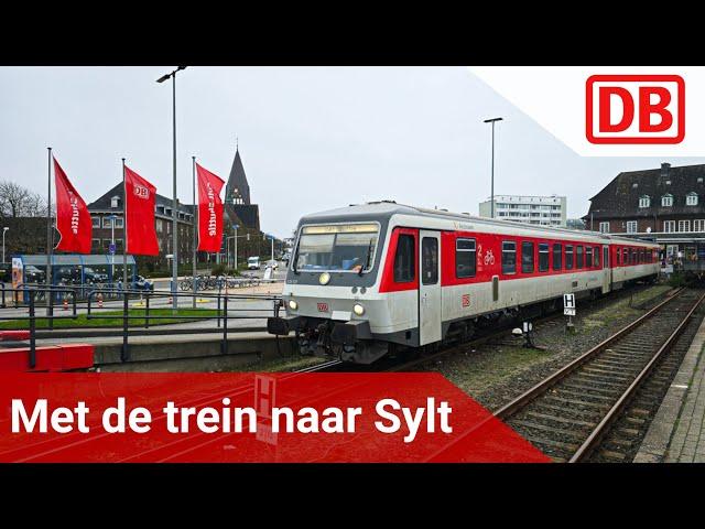 Het eiland SYLT is ALLEEN per TREIN te bereiken | Sylt Shuttle Plus #BartVlog