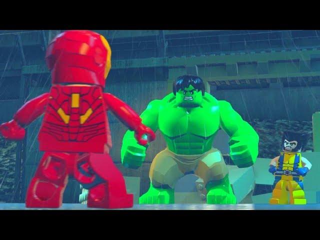 LEGO Marvel Super Heroes Walkthrough Part 4 - Villain Boss Rush