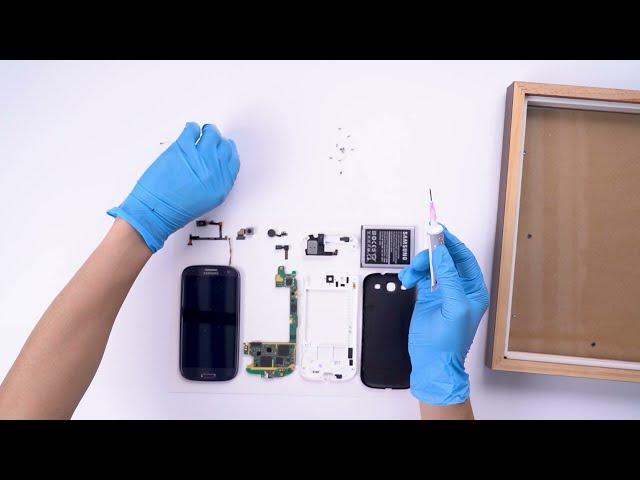 DIY and Frame the Old Phone Galaxy S III