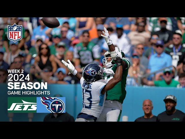 New York Jets vs. Tennessee Titans Game Highlights | NFL 2024 Week 2