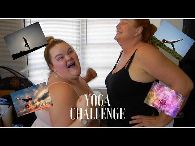 YOGA CHALLENGE W/MOM