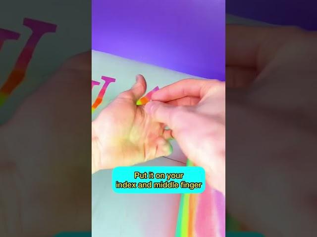 Teleporting Rubber Band Tutorial #Shorts