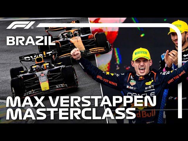 This Might Be Max Verstappen's Greatest Drive | 2024 Sao Paulo Grand Prix