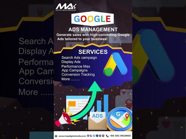 Transform Your Business with Expert Google Ads Management | MAQ Digital Media