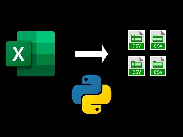 How To Convert Excel Sheets To CSVs In Python