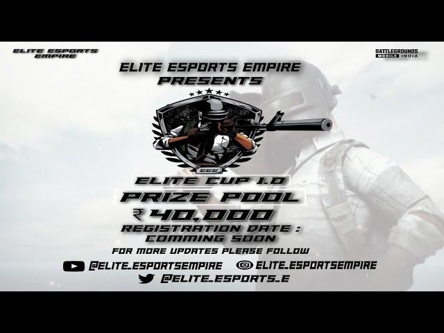 Elite eSports Empire Introducing BGMI tournament with prize pool of Rs. 40,000/-