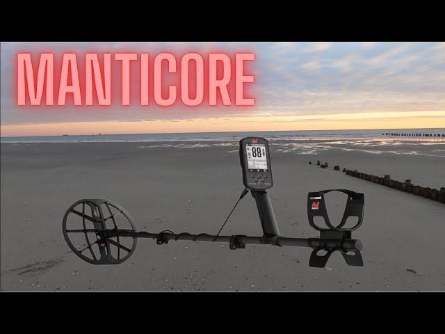 MINELAB MANTICORE: A 5-RING DEBUT AT BEACH METAL DETECTING